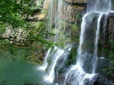 Le cascate del Verde a Borrello
